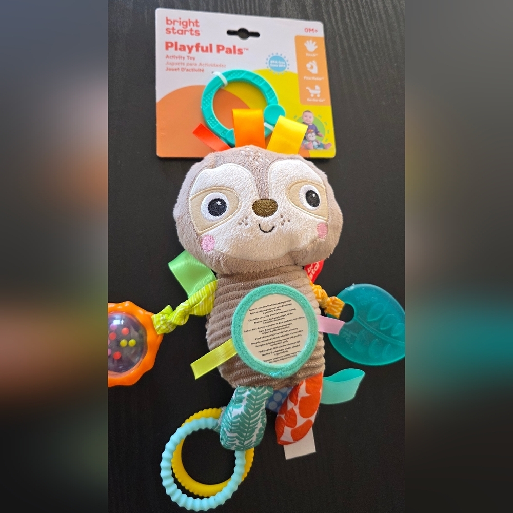 Colorful Sloth Activity Toy - Picture 2 of 3